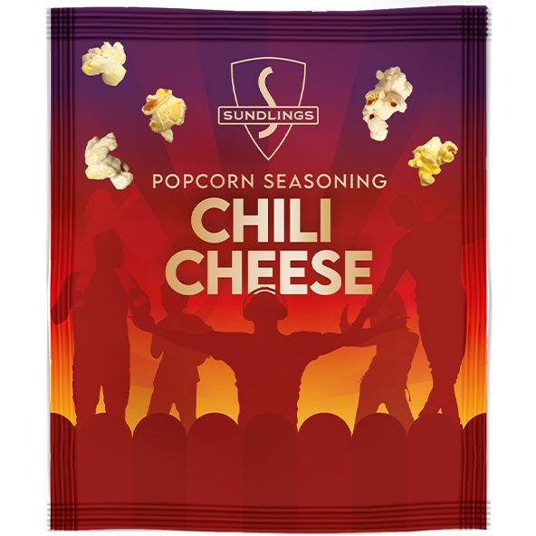 Popcornkrydda Chili Cheese- Påse 15g 100st