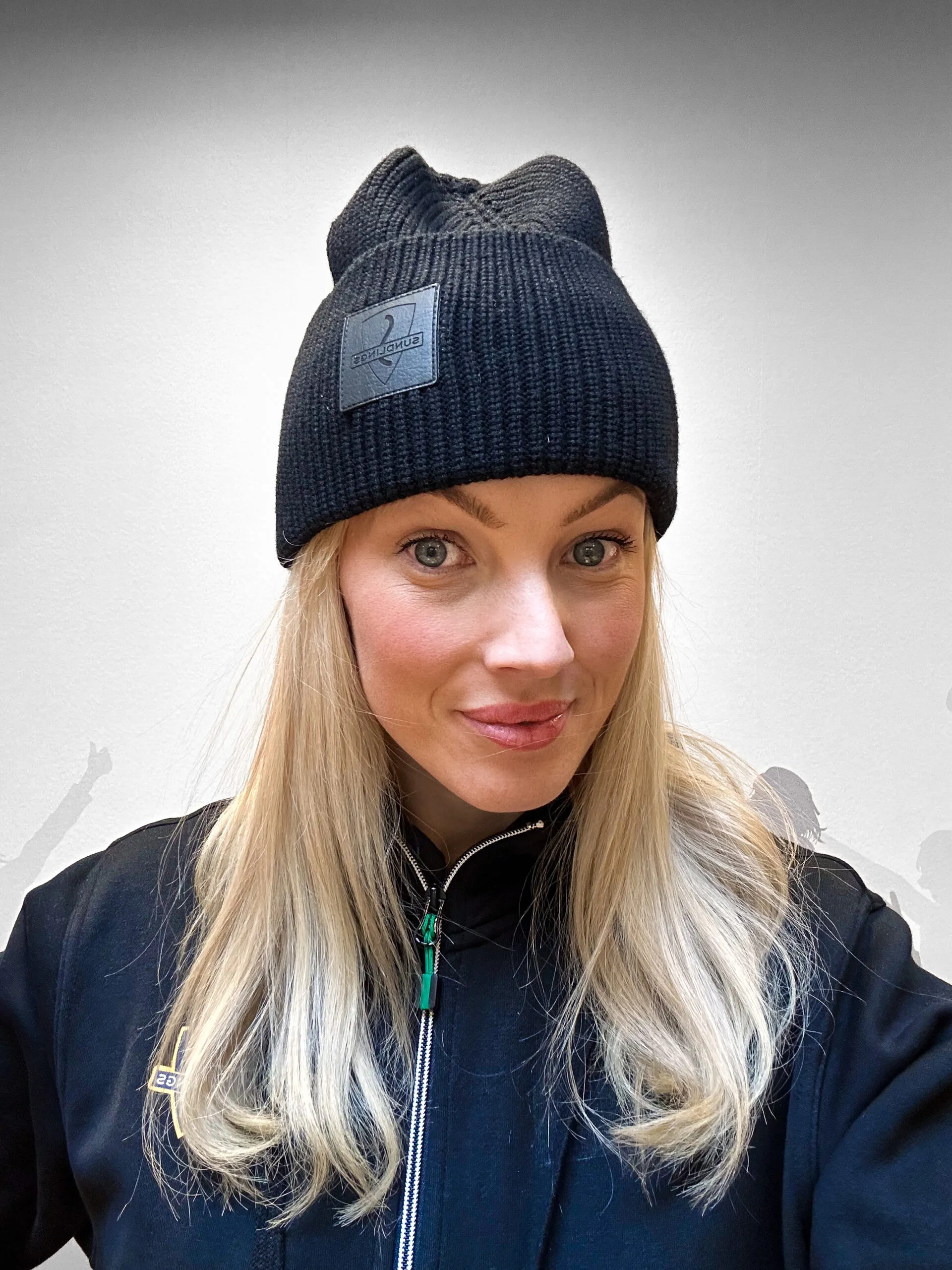 Sundlings mössa hög Svart - Bild 1